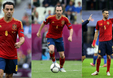 Xavi, Iniesta, Busquets
