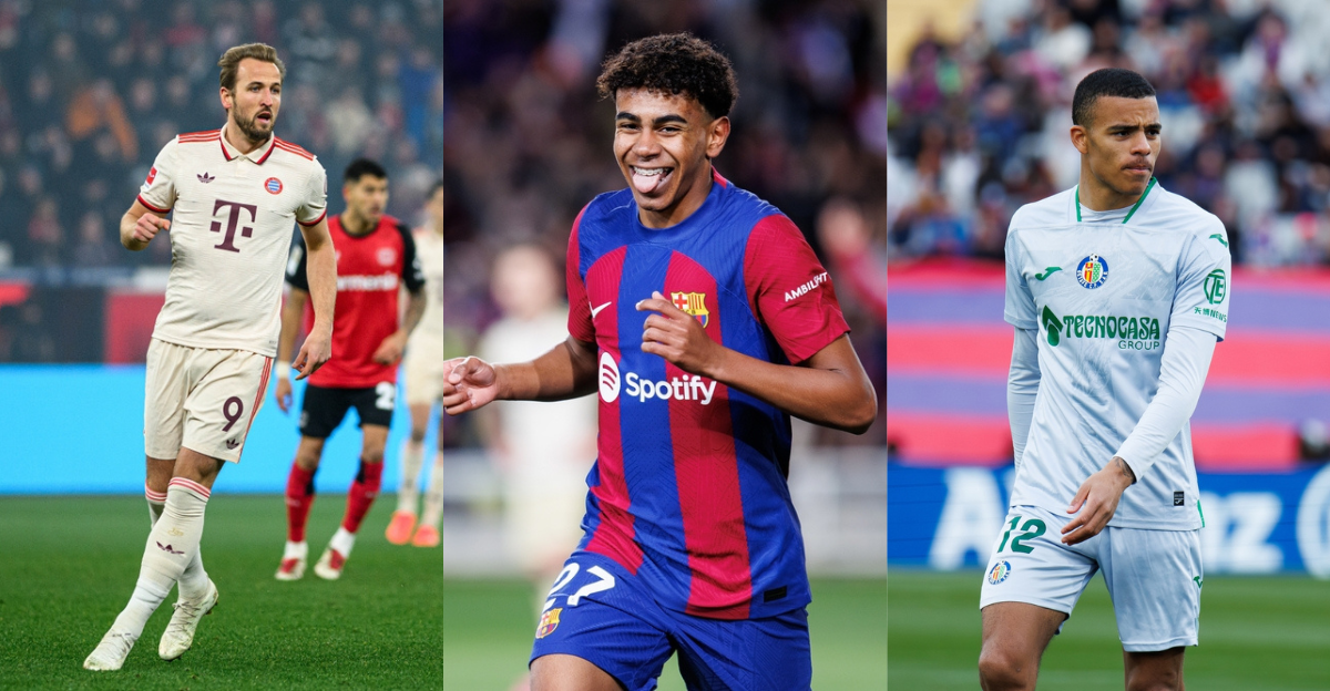 Los 20 jugadores con más premios al Jugador del Partido en las 5 mejores ligas de Europa