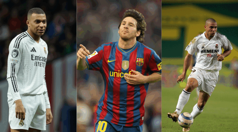 Mbappe, Messi, Ronaldo