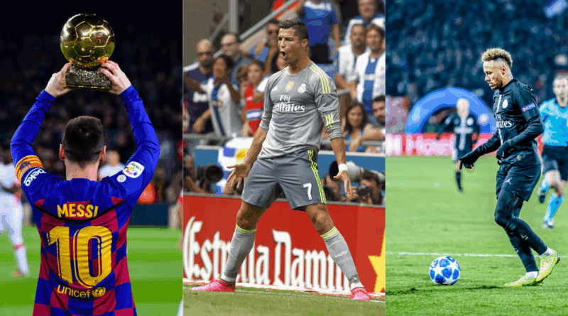 Messi, Ronaldo, Neymar