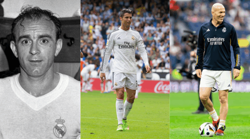 Di Stefano, Ronaldo, Zidane