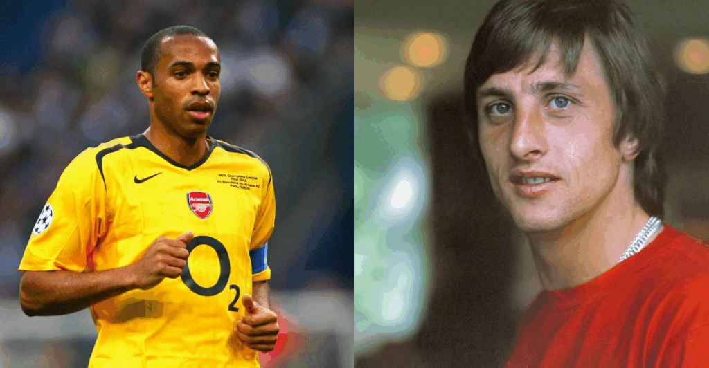 Henry, Cruyff