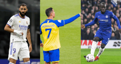 Benzema, Ronaldo, Kante