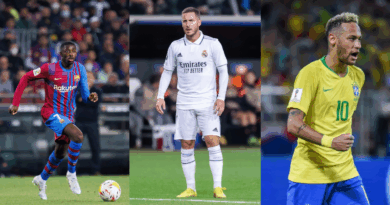 Dembele, Hazard, Neymar