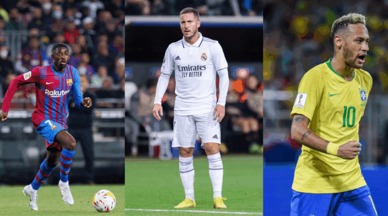 Dembele, Hazard, Neymar