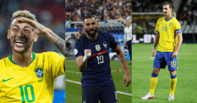 Neymar, Benzema, Zlatan