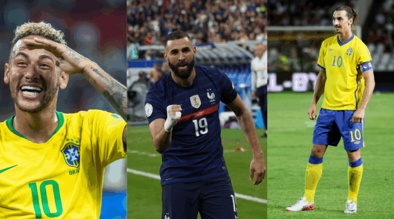 Neymar, Benzema, Zlatan