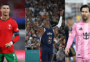Ronaldo, Lebron, Messi