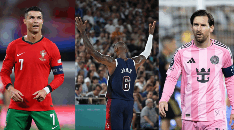 Ronaldo, Lebron, Messi