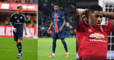 Antony, Ousmane Dembele, Marcus Rashford