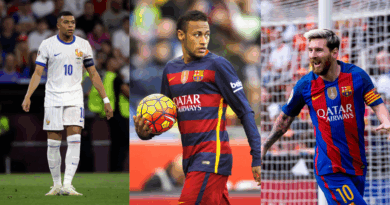 Kylian Mbappe, Neymar, Lionel Messi