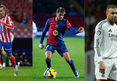 Griezmann, Yamal, Mbappe