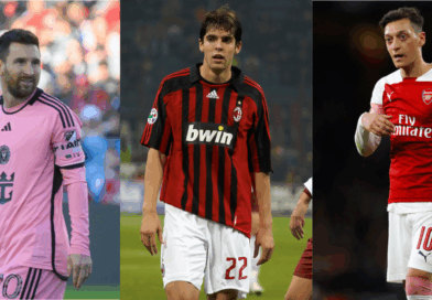 Lionel Messi, Kaka, Mesut Ozil