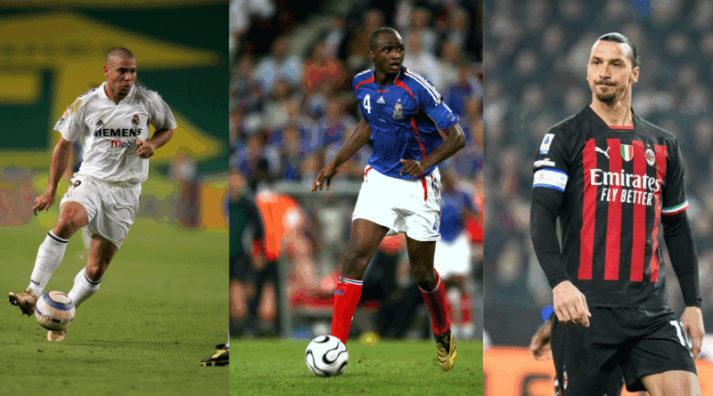 Ronaldo Nazario, Vieira, Zlatan