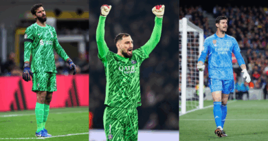 Alisson, Donnarumma, Courtois