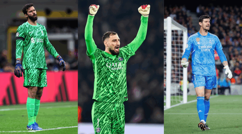 Alisson, Donnarumma, Courtois