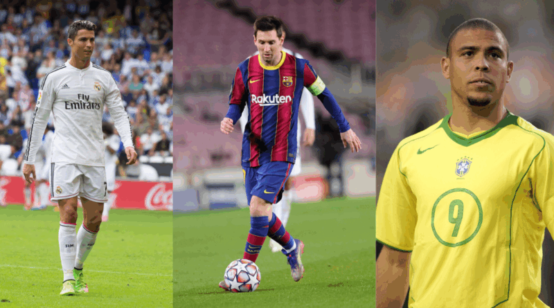Ronaldo, Messi, Ronaldo Nazario