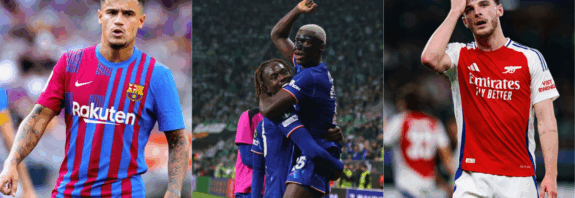 Coutinho, Caicedo, Rice