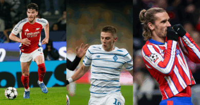 Rice, Mykolenko, Griezmann