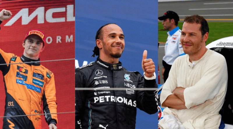 Oscar Piastri, Lewis Hamilton,