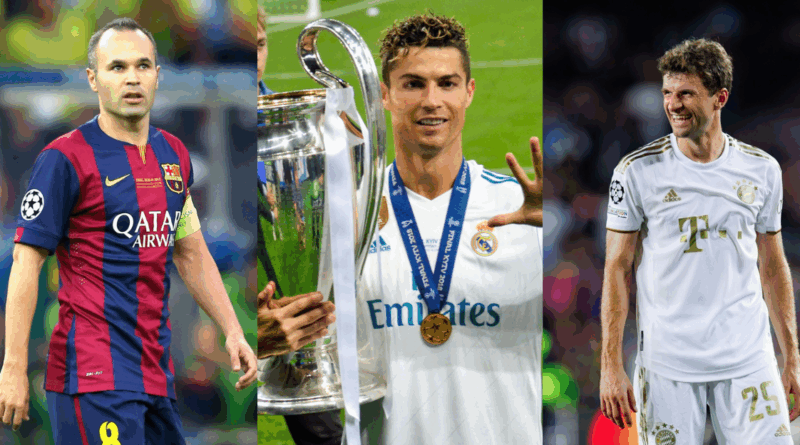 Iniesta, Ronaldo, Thomas Muller