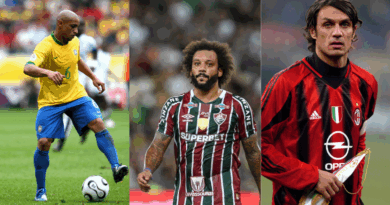 Roberto Carlos, Marcelo, Paolo Maldini