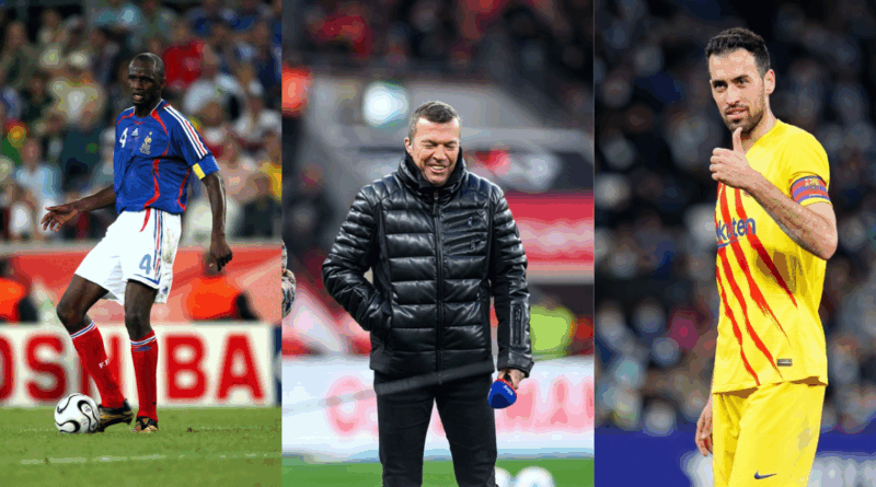 Patrick Vieria, Lothar, Sergio Busquets