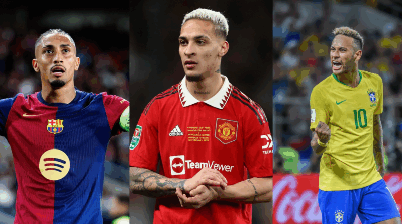 Raphinha, Antony, Neymar