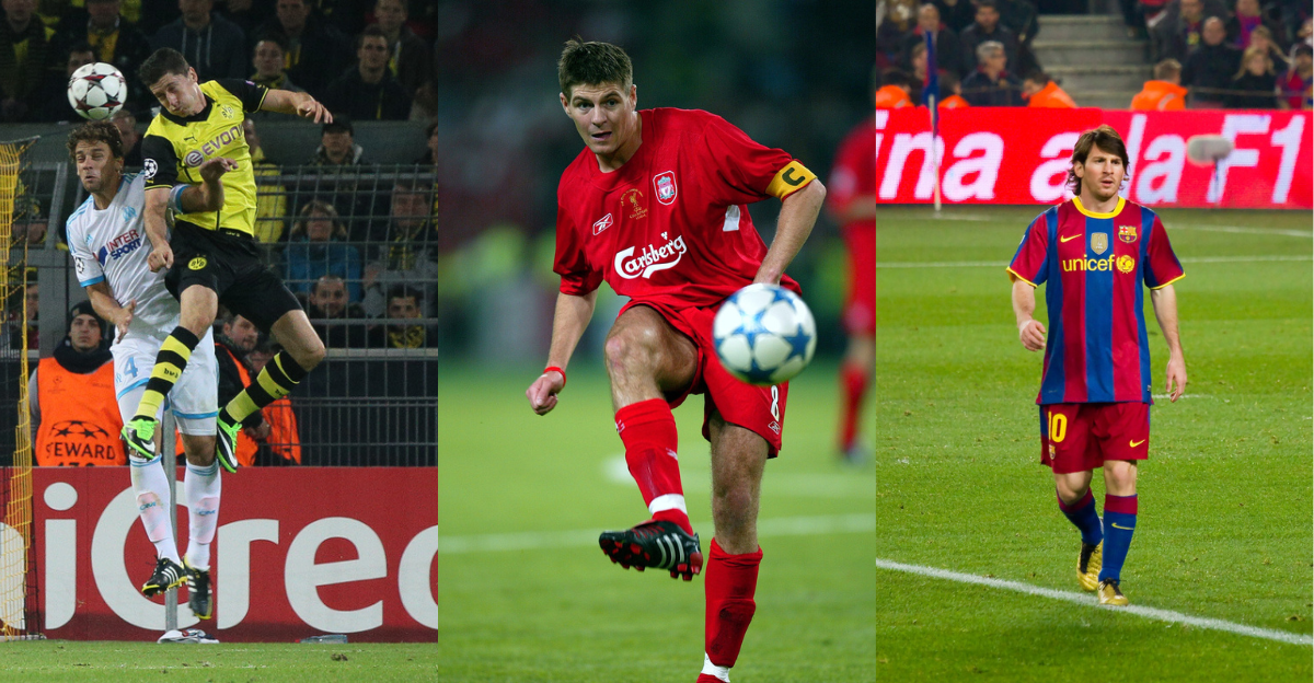 Lewandowski, Gerrard, Messi