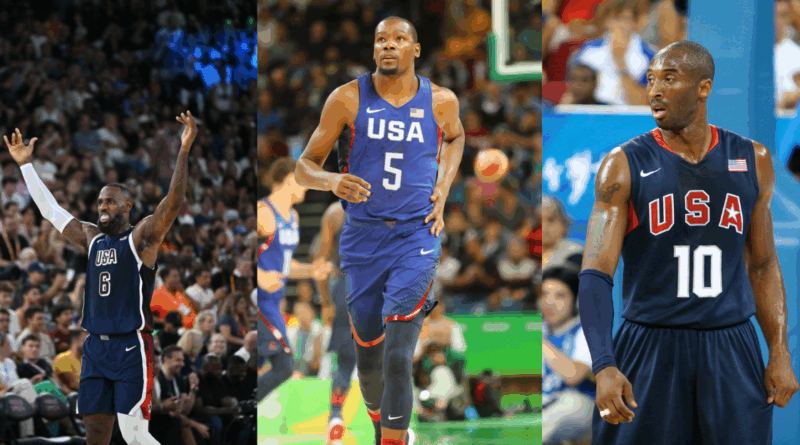 LeBron James, Kevin Durant, Kobe Bryant