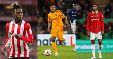 Williams, Rodrygo, Rashford
