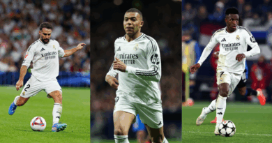 Carvajel, Mbappe, Vinicius