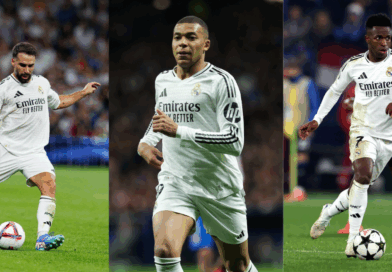 Carvajel, Mbappe, Vinicius