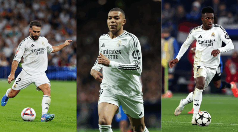 Carvajel, Mbappe, Vinicius