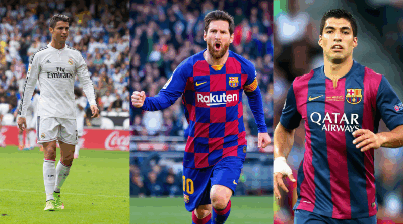 Ronaldo, Messi, Suarez