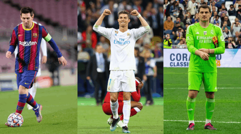 Messi, Ronaldo, Casillas