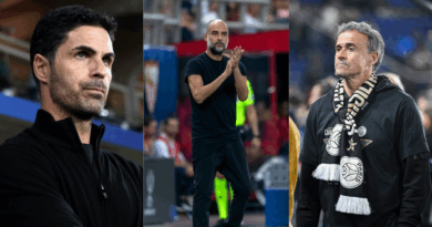Arteta, Guardiola, Enrique