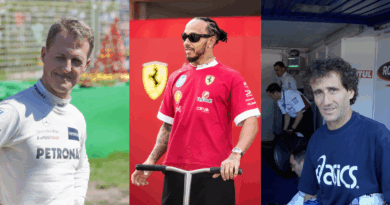 Michael Schumacher, Lewis Hamilton, Alain Prost