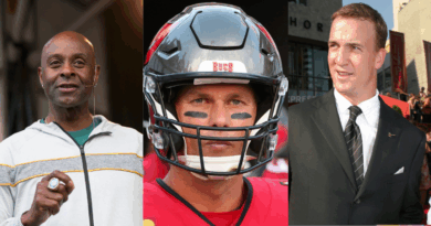 Jerry Rice, Tom Brady, Peyton Manning