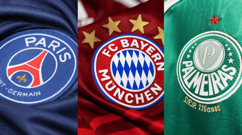 PSG, Bayern, Palmeiras