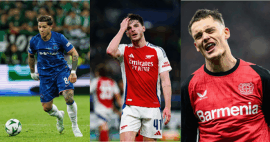 Enzo Fernandez, Declan Rice, Florian Wirtz