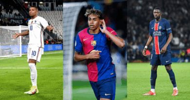 Kylian Mbappe, Lamine Yamal, Ousmane Dembele