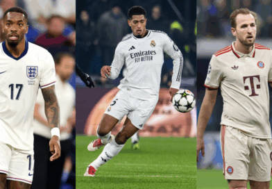 Ivan Toney, Jude Bellingham. Harry Kane