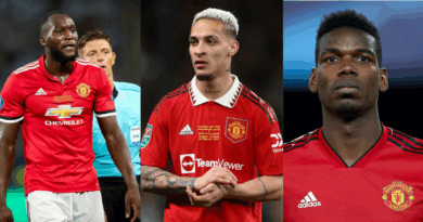 Romelu Lukaku, Antony, Paul Pogba.