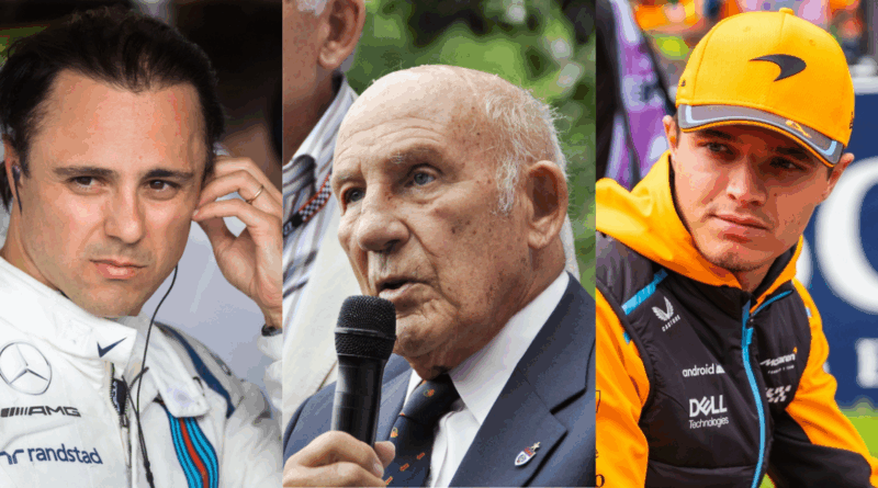 Fellipe Masa, Stirling Moss, Lando Norris