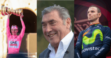 Tadej Pogacar, eddy Merckx alejandro valverde