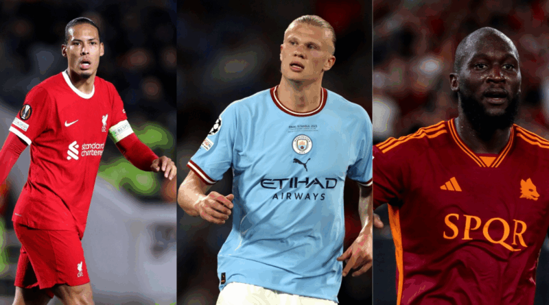 Virgil, Erling haaland, Romelu lukaku