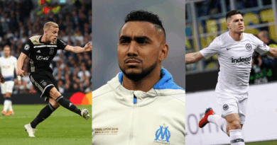 Donny Van de Beek, Dimitri Payet, Luka Jovic.