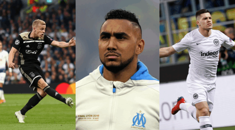Donny Van de Beek, Dimitri Payet, Luka Jovic.