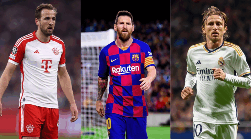 Kane, Messi, Modric